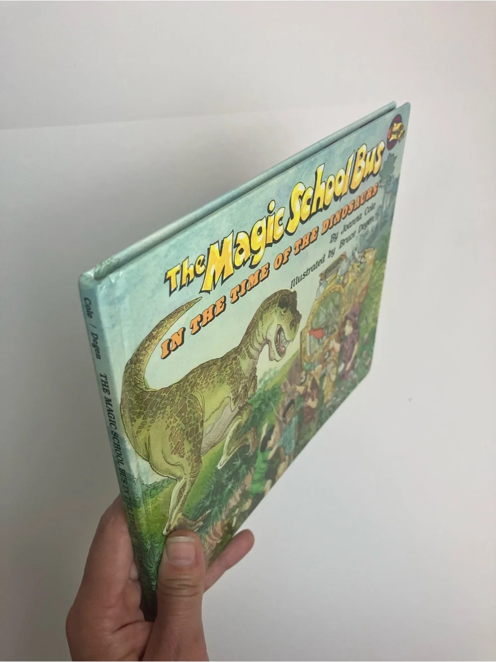 Vintage Magic School Bus Book 1st Edition 1st Printing 1994 Time Dinosaurs - Picture 13 of 13